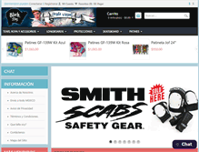 Tablet Screenshot of blackflag.com.mx